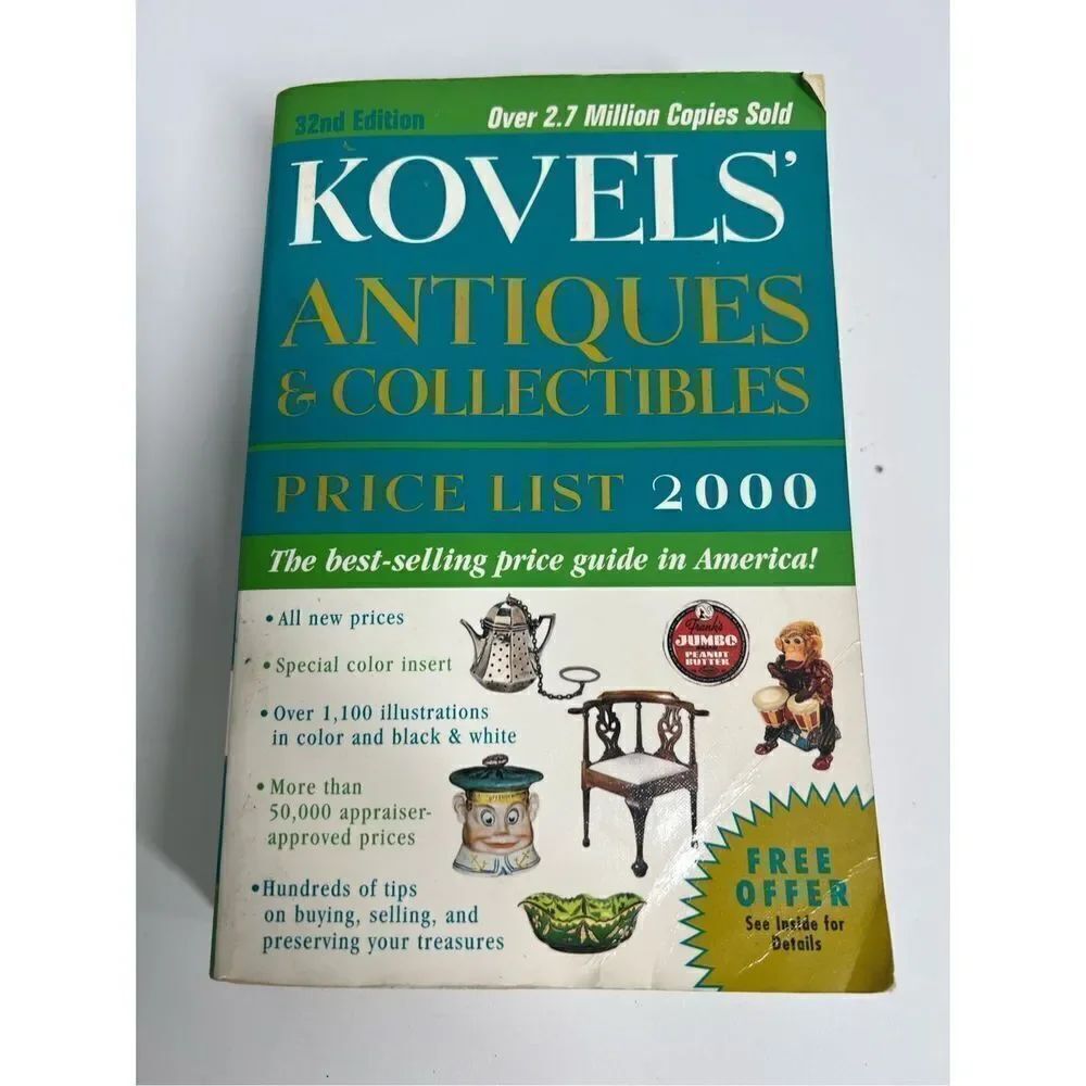 Kovels' American Antiques book Price List 2000 32rd ed Three Rivers Press